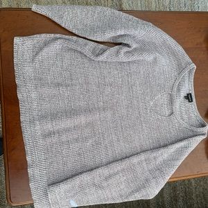 Torrid - Grey Keyhole Sweater